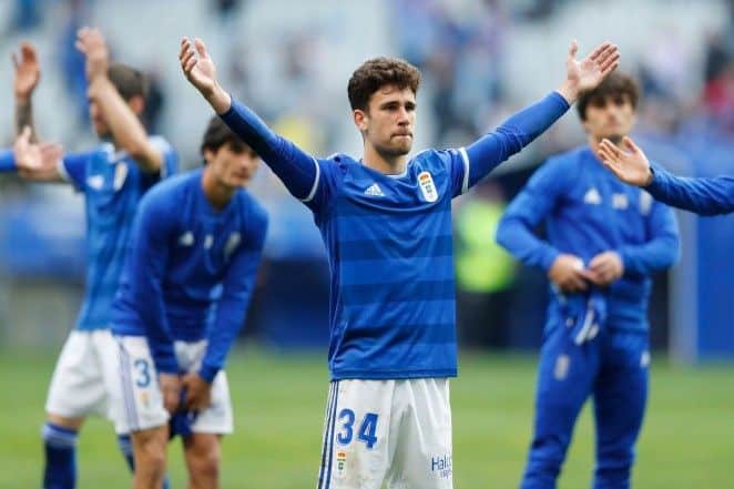 Jimmy en el Carlos Tartiere (Foto: Real Oviedo)