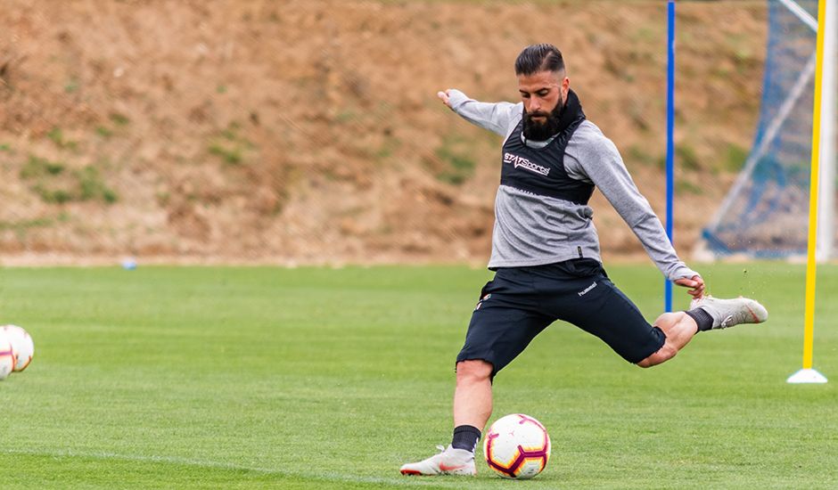 La recuperación de Daniele Verde abre las opciones de ataque para Sergio González. (www.realvalladolid.es)