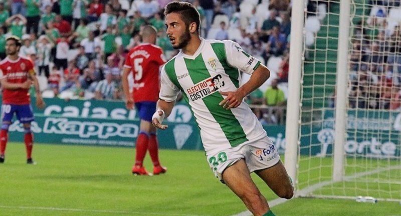 Andrés Martín durante un encuentro esta temporada | Imagen: Córdoba CF