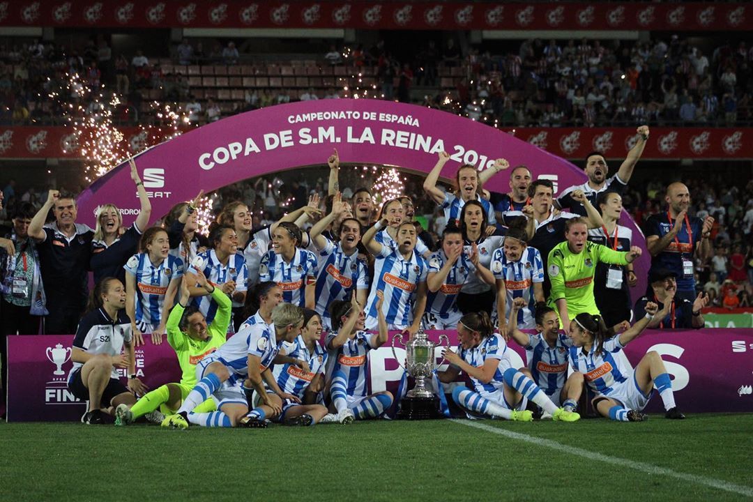 Real Sociedad, vencedoras de la Copa de la Reina 2019