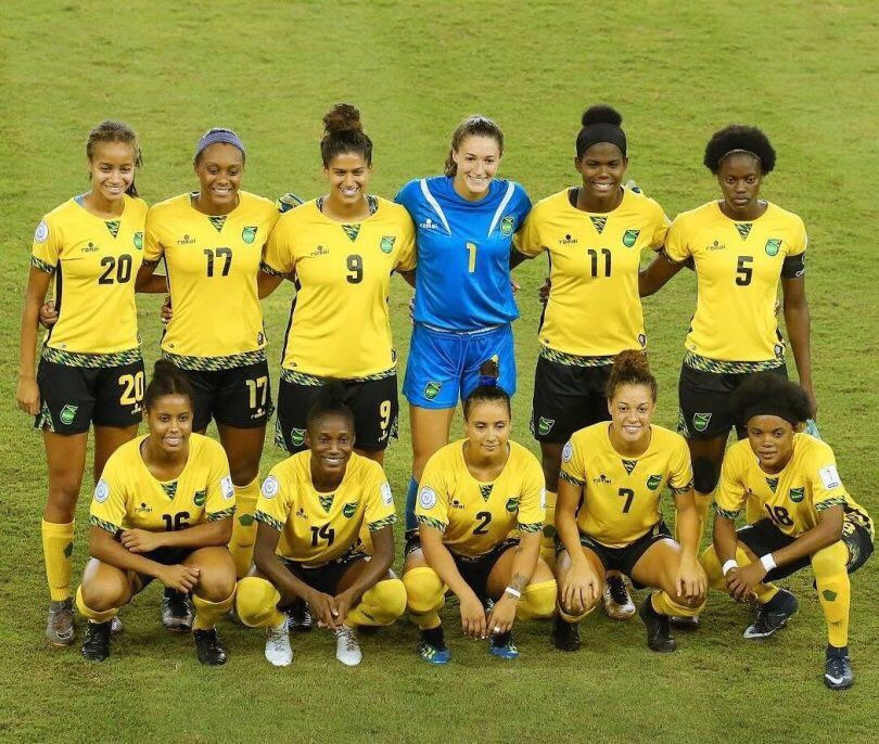Las Reggae Girlz (Foto: :https://twitter.com/televisionjam/status/1131693381267132417)