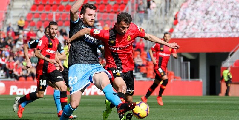 Budimir durante un partido esta temporada | Imagen: RCD Mallorca