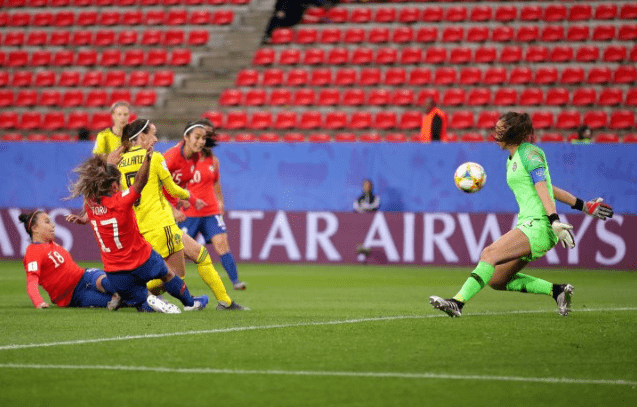 Chile 0-2 Suecia
Foto: AS
