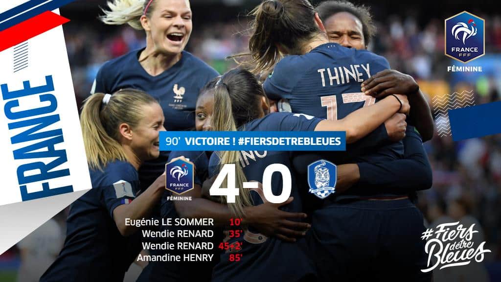 Imagen del twitter de la selección francesa