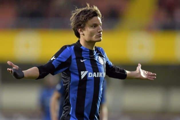 Jelle Vossen en un partido con el Brujas