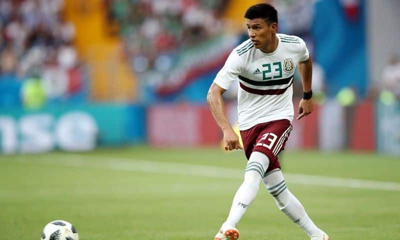 Gallardo durante un encuentro con su selección | Imagen: FIFA