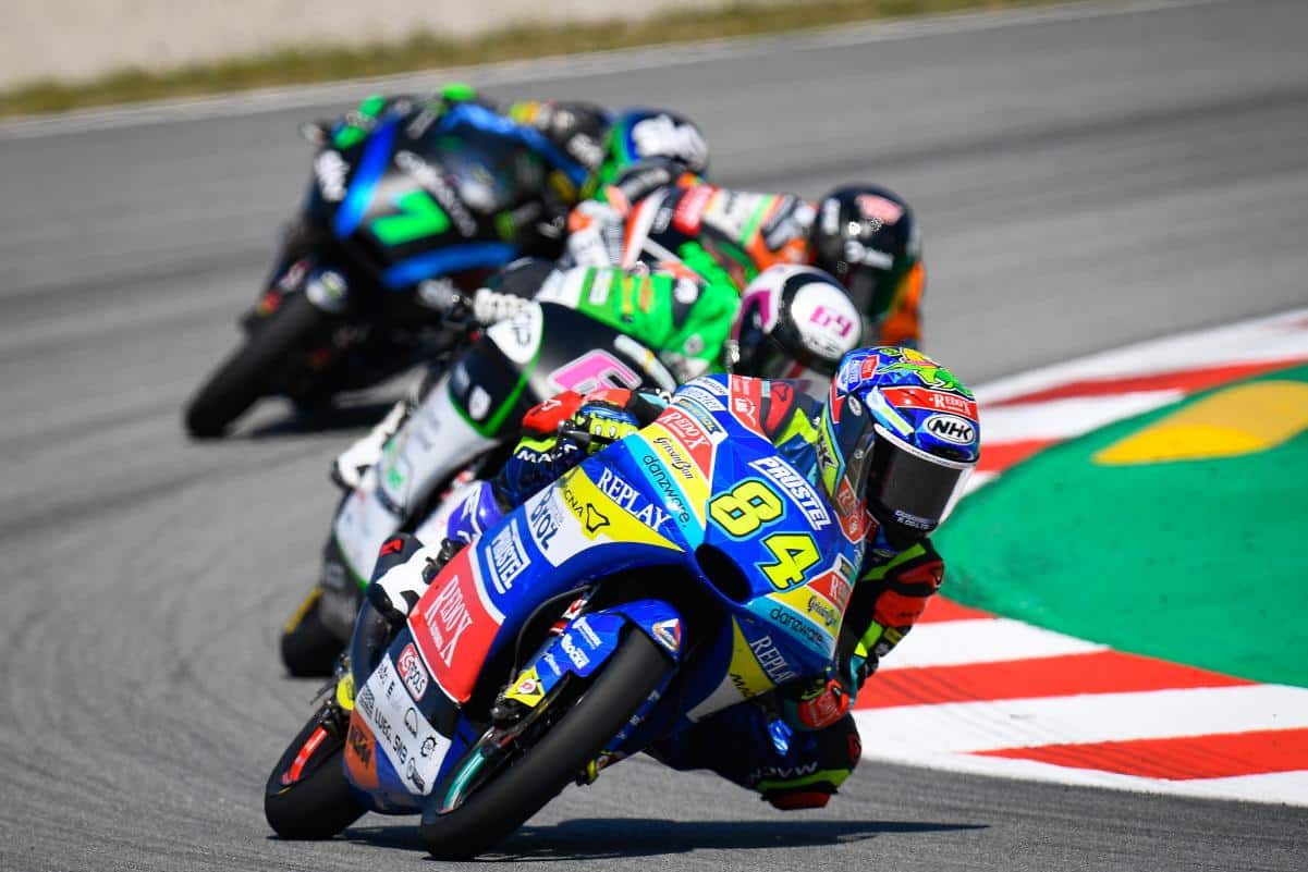Jakub Kornfeil se lleva el mejor tiempo en la combinada del viernes//Fuente: motogp.com
