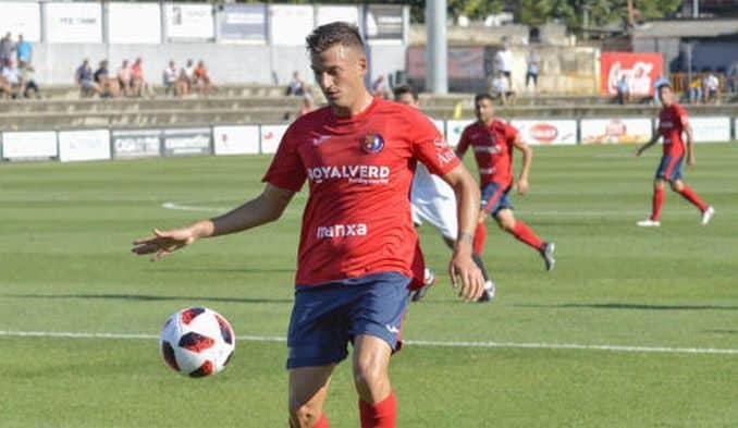 Marc Nierga la pasada temporada en el Olot