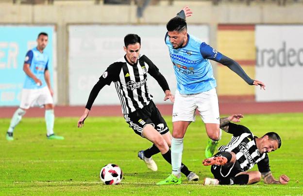 Sergio Jiménez en un partido