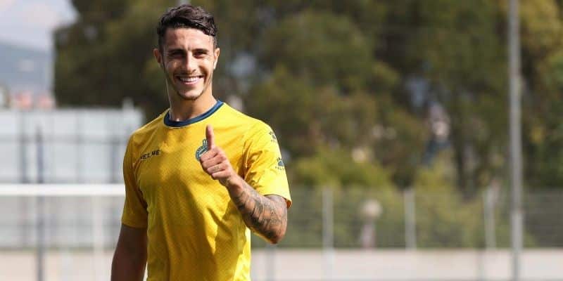 Mario Hermoso durante un entrenamiento | Imagen: RCD Espanyol