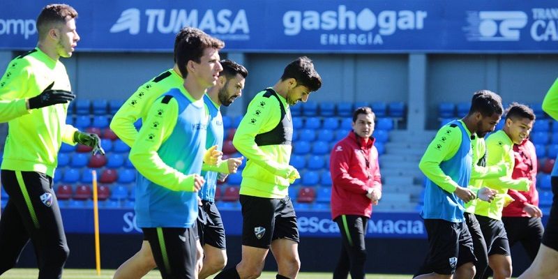Entrenamiento oscense la pasada campaña | Imagen: SD Huesca