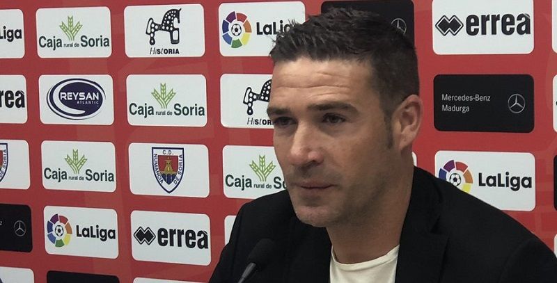 Carrión durante su presentación | Imagen: CD Numancia