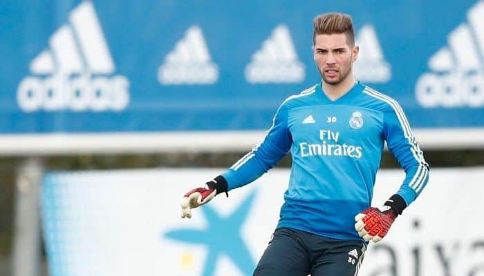 Luca durante un entrenamiento | Imagen: Real Madrid