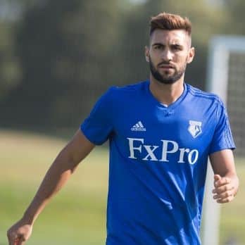 Marc Navarro con el Watford