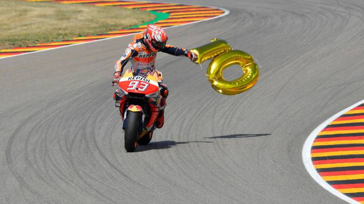 Marc Márquez gana en Alemania