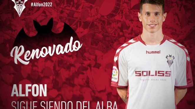 Alfon seguirá en el Albacete. Imagen: Albacete Balompié