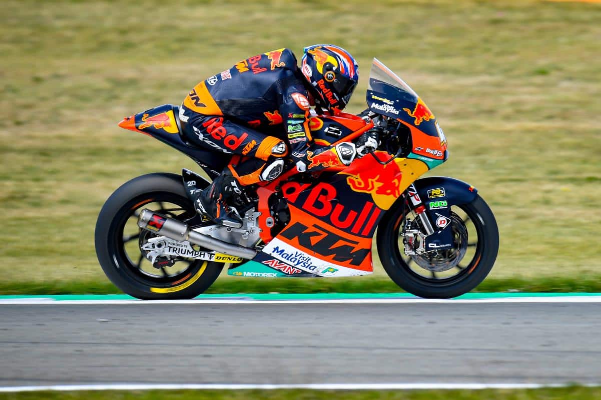 Brad Binder fue el piloto más rápido en Alemania//Fuente: motogp.com