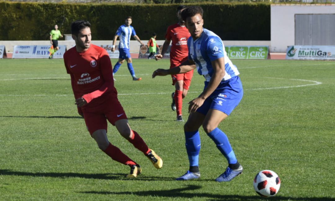 Donovan en un partido con el Jumilla la pasada campaña