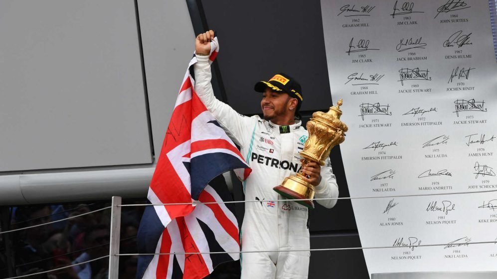 Lewis Hamilton establece un nuevo récord de victorias en Silverstone y afianza su poderío en la F1 2019. Imagen: F1.com