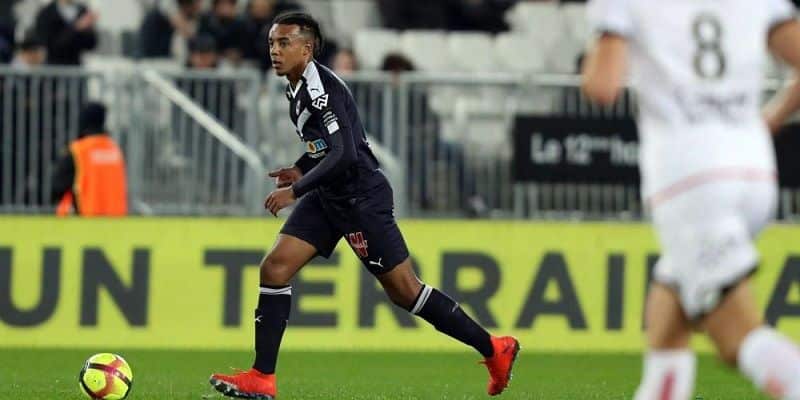 Kounté durante un encuentro | Imagen: Girondins