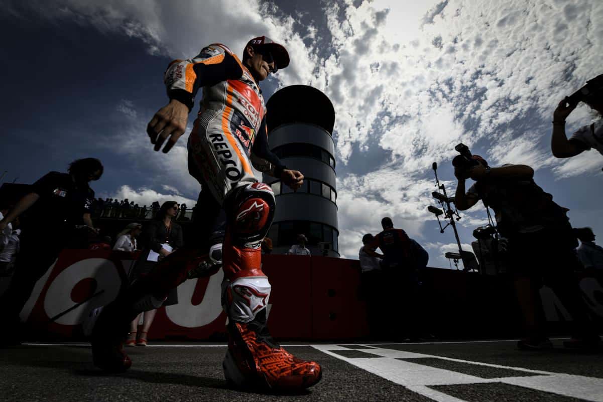 El líder del mundial acabó primero por delante de Álex Rins y Fabio Quartararo//Fuente: motogp.com