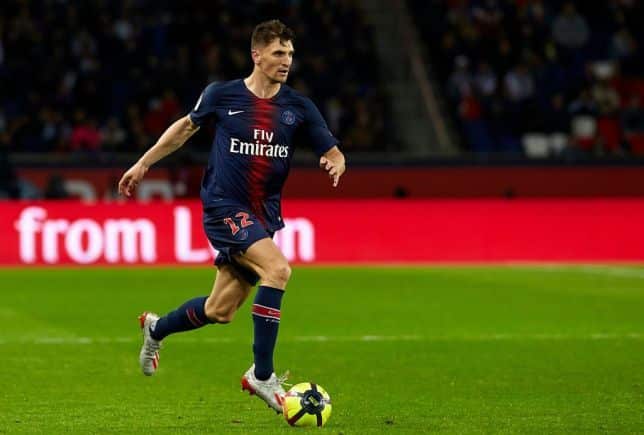 Thomas Meunier con el PSG