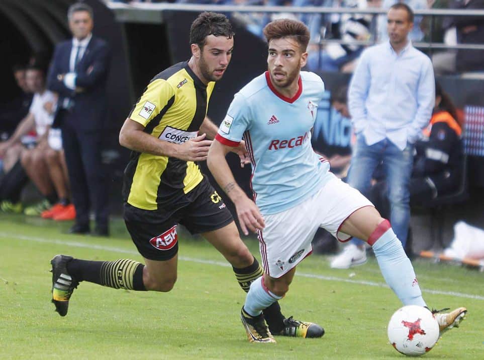 Víctor Pastrana. Celta 'B'
