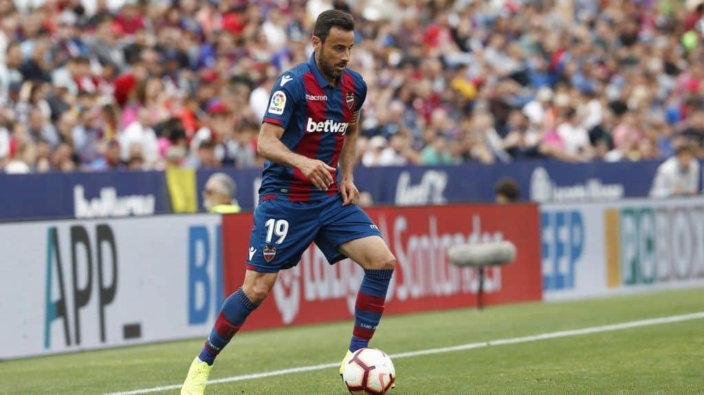 Pedro López en su etapa en el Levante