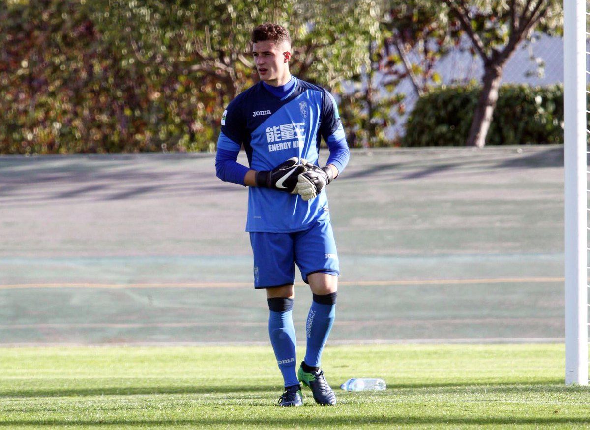 Tanis Marcellán en su etapa en el Recreativo Granada