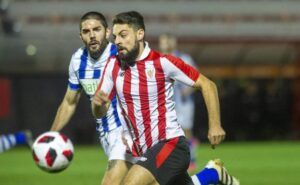 Asier Villalibre la pasada temporada con el Bilbao Athletic