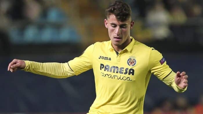 Dani Raba con el Villarreal