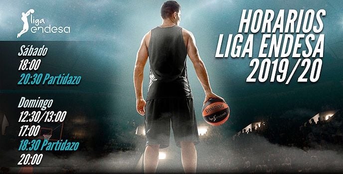 Horarios Liga Endesa 2019/2020. Foto: Liga Endesa.