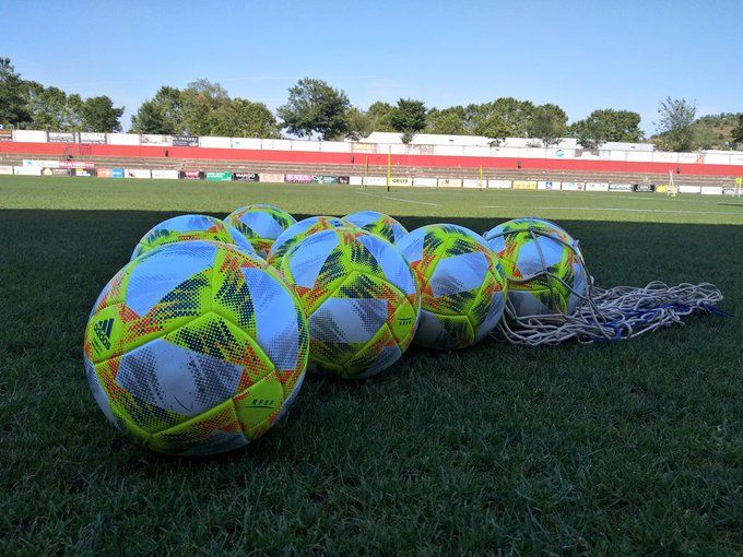 Campo de entrenamiento del UE Olot, uno de los equipos del Grupo III