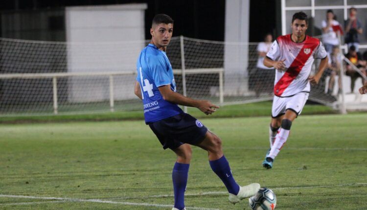 Fran Rivera en una acción del partido