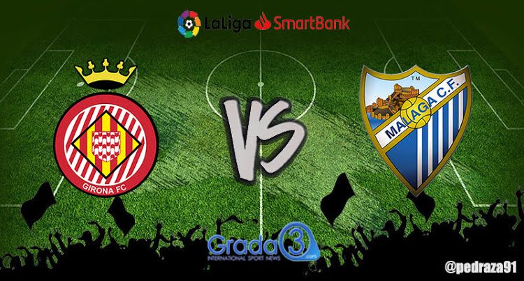 Girona FC vs Málaga CF. Fuente: grada3.com