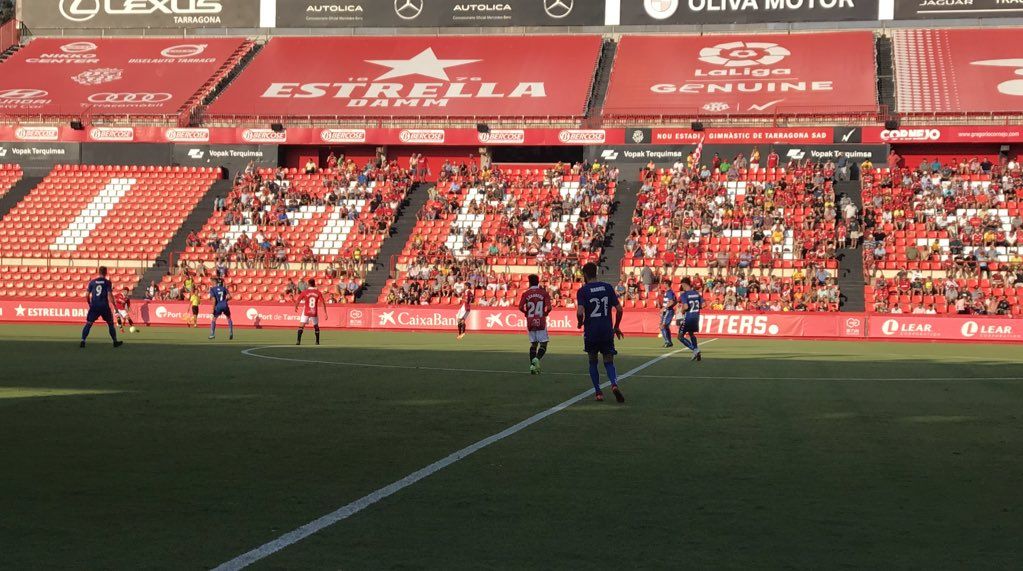 Nàstic - Llagostera. | Fuente: @NASTICTARRAGONA