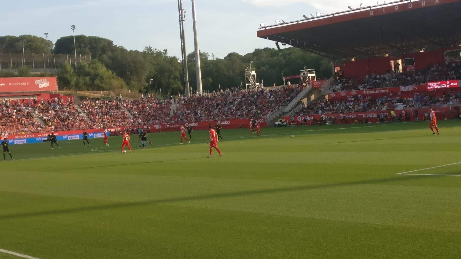 Girona y Sporting en Montilivi