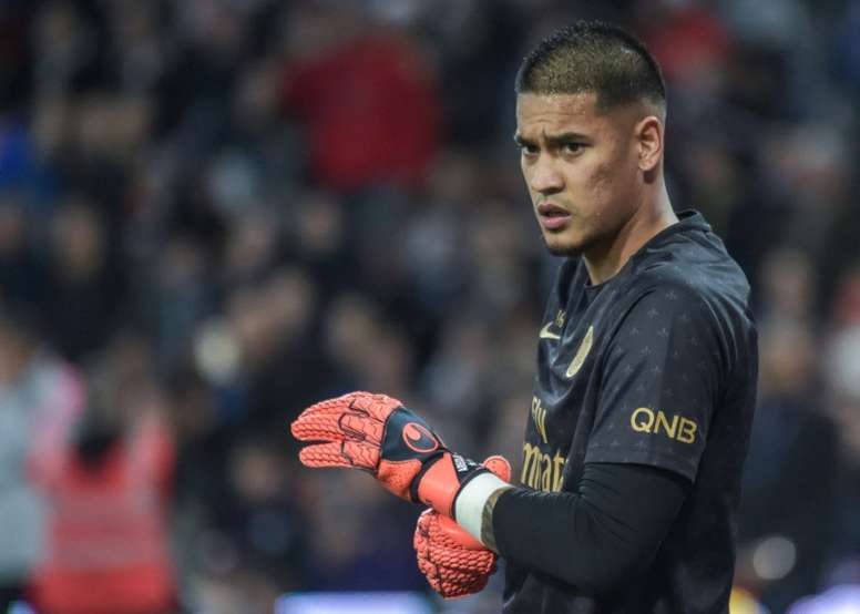 Alphonse Areola en el PSG en 2019