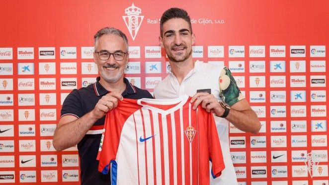 Miguel Torrecilla y Borja López en la presentación de éste