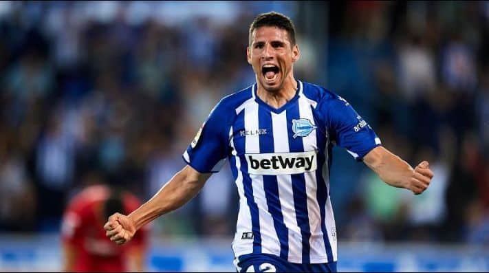 Jonathan Calleri la pasada campaña en el Alavés