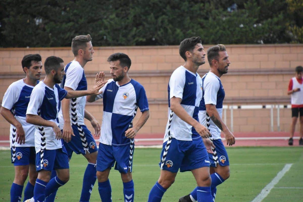 CE Sabadell celebra gol