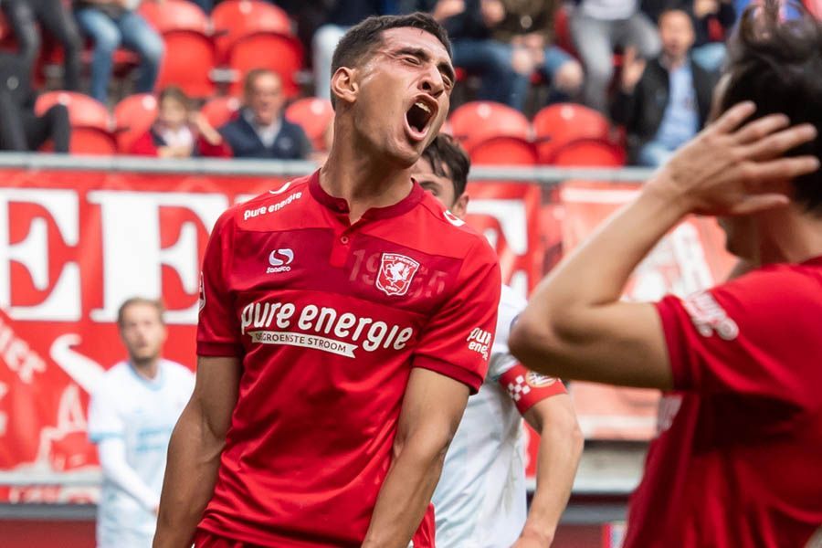 Cristian González la pasada temporada en el Twente