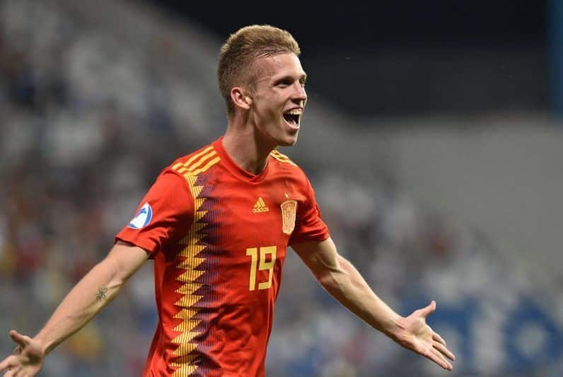 Dani Olmo con la sub-21