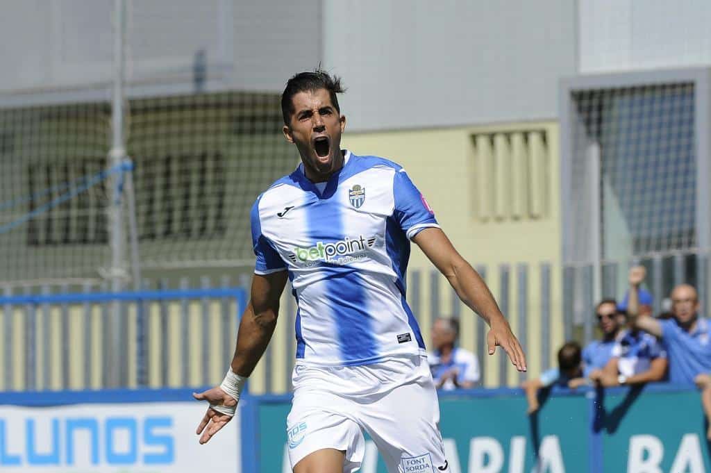 Gerard Oliva en su etapa en el Atlético Baleares