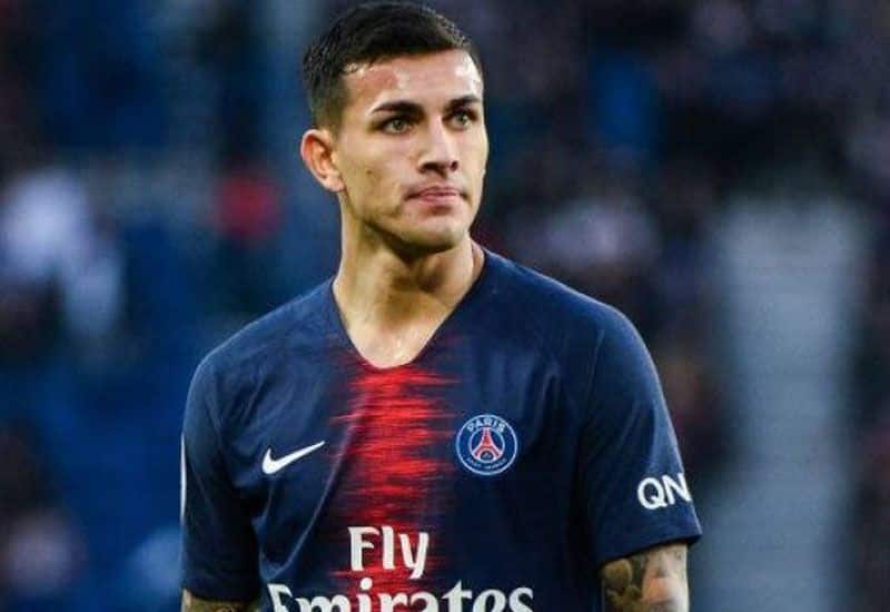 Leandro Paredes con el PSG