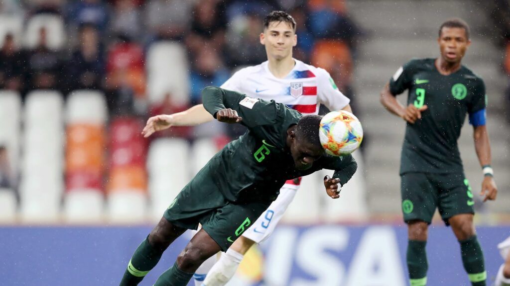 Ozornwafor en el pasado mundial sub-20 con Nigeria