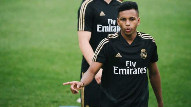 Rodrygo esta pretemporada con el Real Madrid