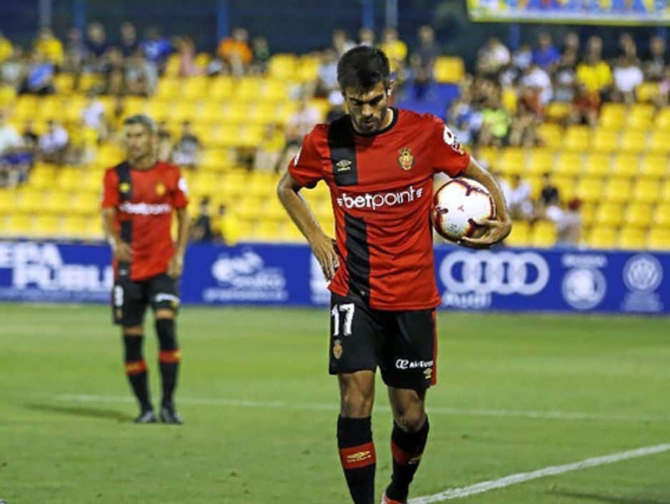 Salva Ruiz la pasada campaña con el Mallorca