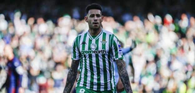 Tonny Sanabria en su anterior etapa en el Betis