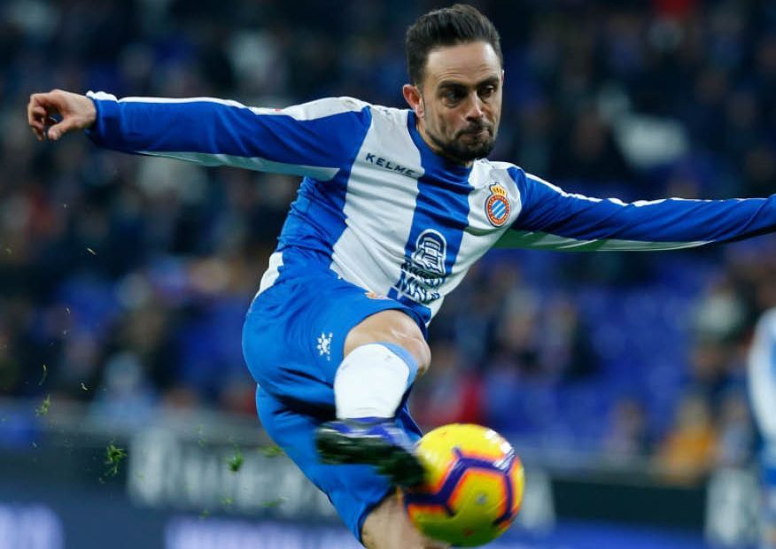 Sergio García la pasada campaña en el Espanyol